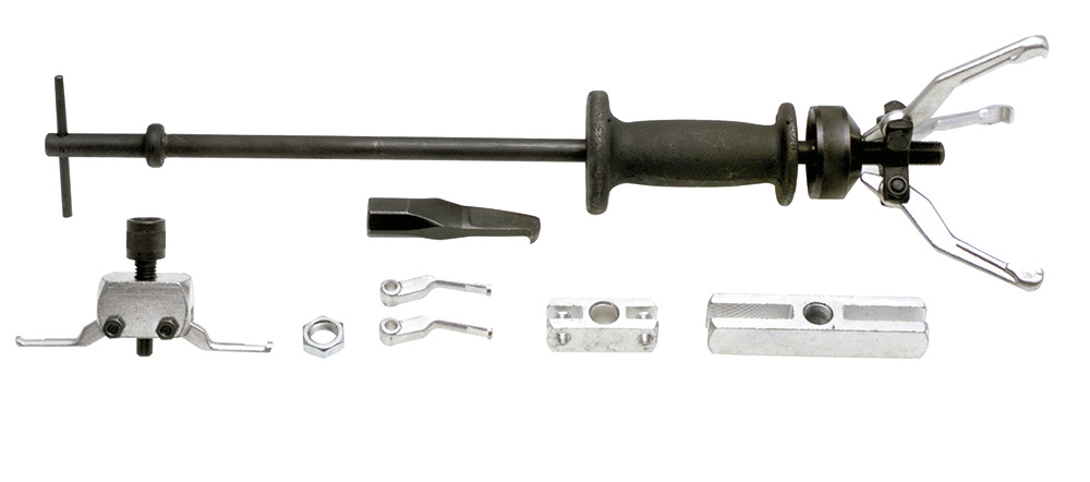 Extractor de golpe 2 o 3 quijadas tipo A y B, con accesorios, Urrea
