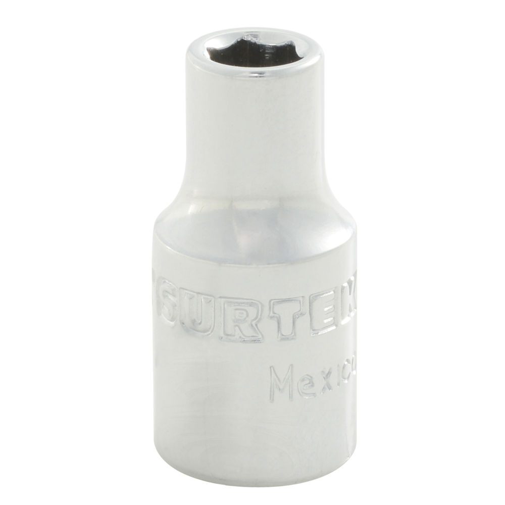Dado en pulgadas cuadro de 1/4", 6 puntas, 9/32", Surtek