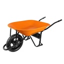 10233 / Carretilla 4.5 ft3 Imponchable, bastidor tubular, Truper