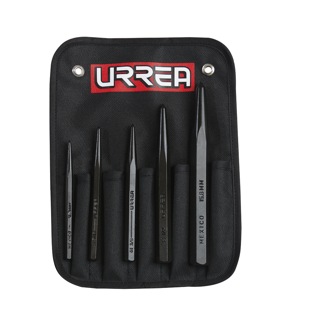 Juego de 5 puntos para centrar y marcar 50°, Urrea