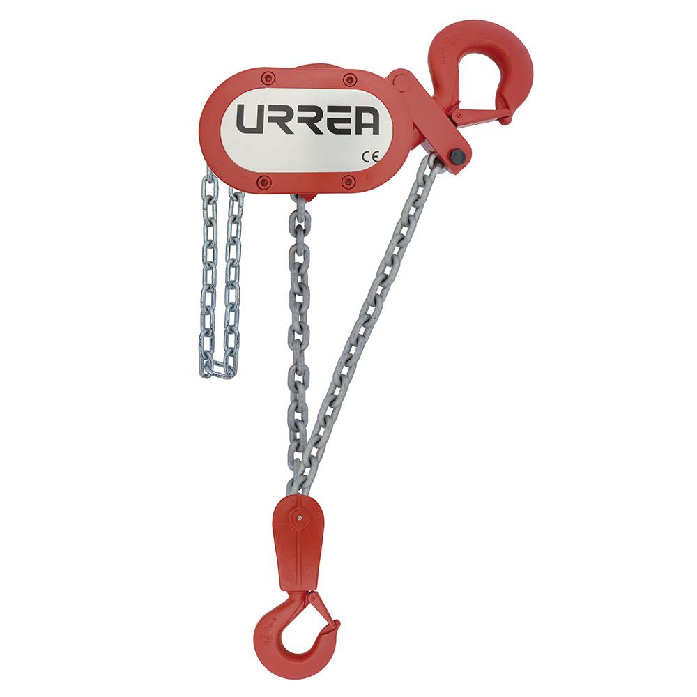 Polipasto manual 2 ramales 6 ton, cadena 3 m, Urrea