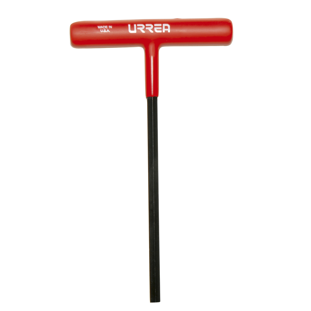 Llave hexagonal corta tipo "T" ergonómica en pulgadas, 1/8", Urrea