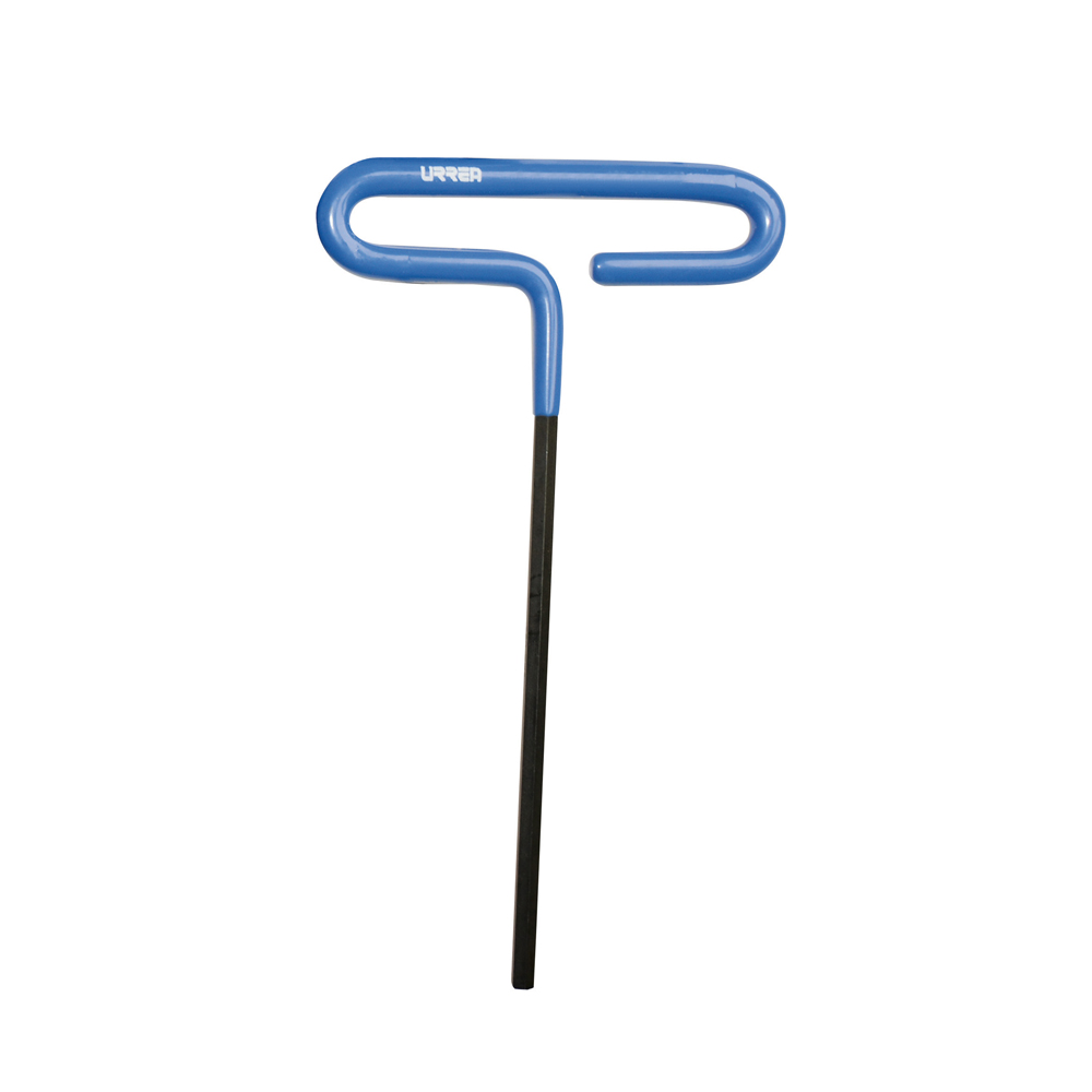 Llave hexagonal corta tipo "T" mango de vinil, métrica, 2 mm, Urrea