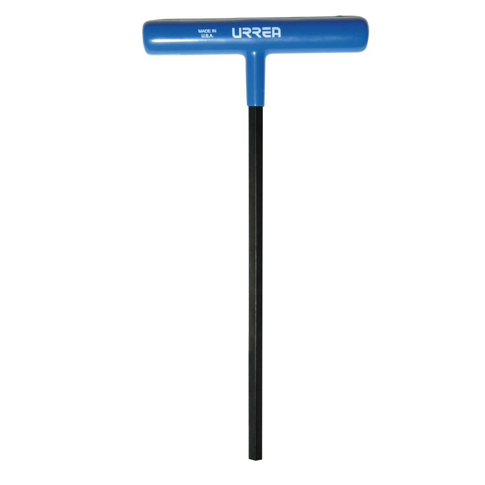 Llave hexagonal larga tipo "T" ergonómica métrica, 3 mm, Urrea