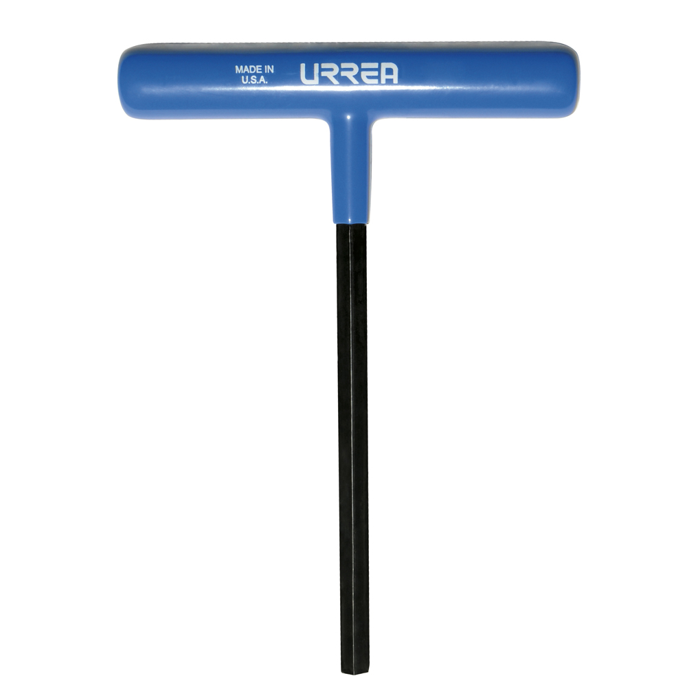 Llave hexagonal corta tipo "T" ergonómica métrica, 5 mm, Urrea