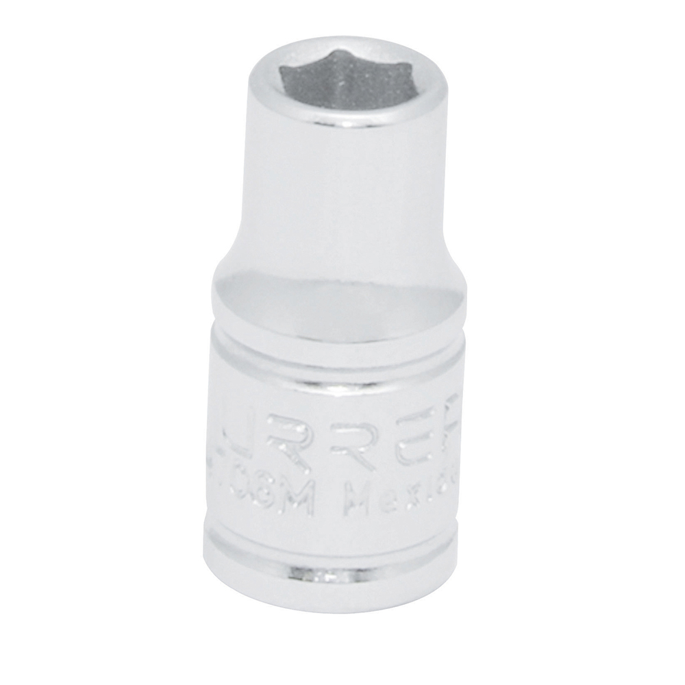 Dado métrico cuadro de 1/4", 6 puntas, 4.5 mm, Urrea