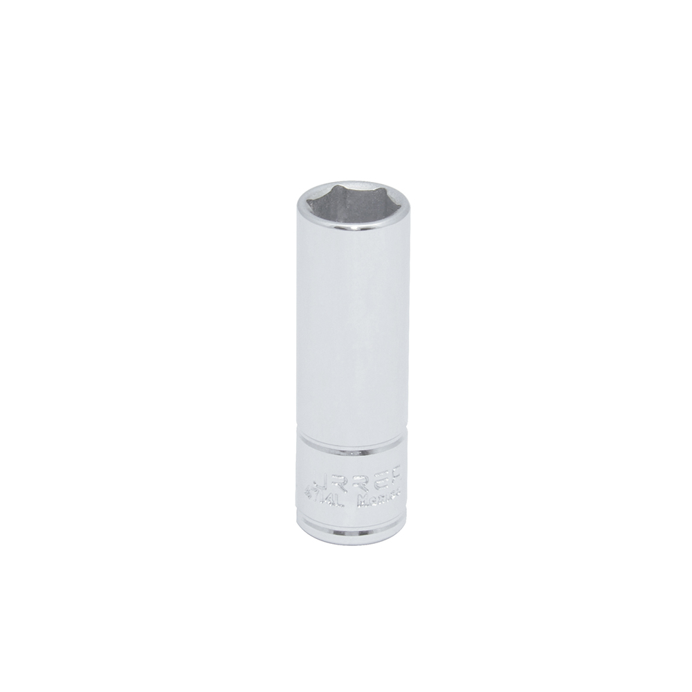 Dado largo en pulgadas cuadro de 1/4", 6 puntas, 11/32", Urrea