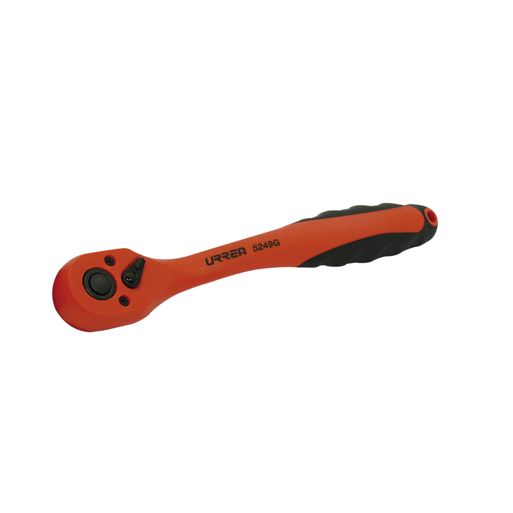 Matraca reversible acodada para dado cuadro de 1/4", Quick Release, Urrea