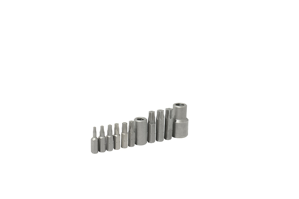 Juego de puntas Torx hexágono de 3/8" con adaptador, 11 piezas, Urrea