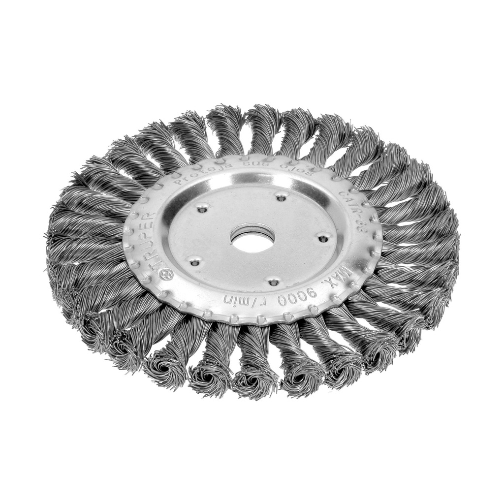 11599 / Carda trenzado grueso 6' x 5/8' para esmeril, Truper