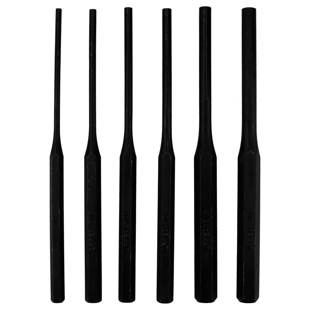Juego de 6 punzones extra largos, Urrea