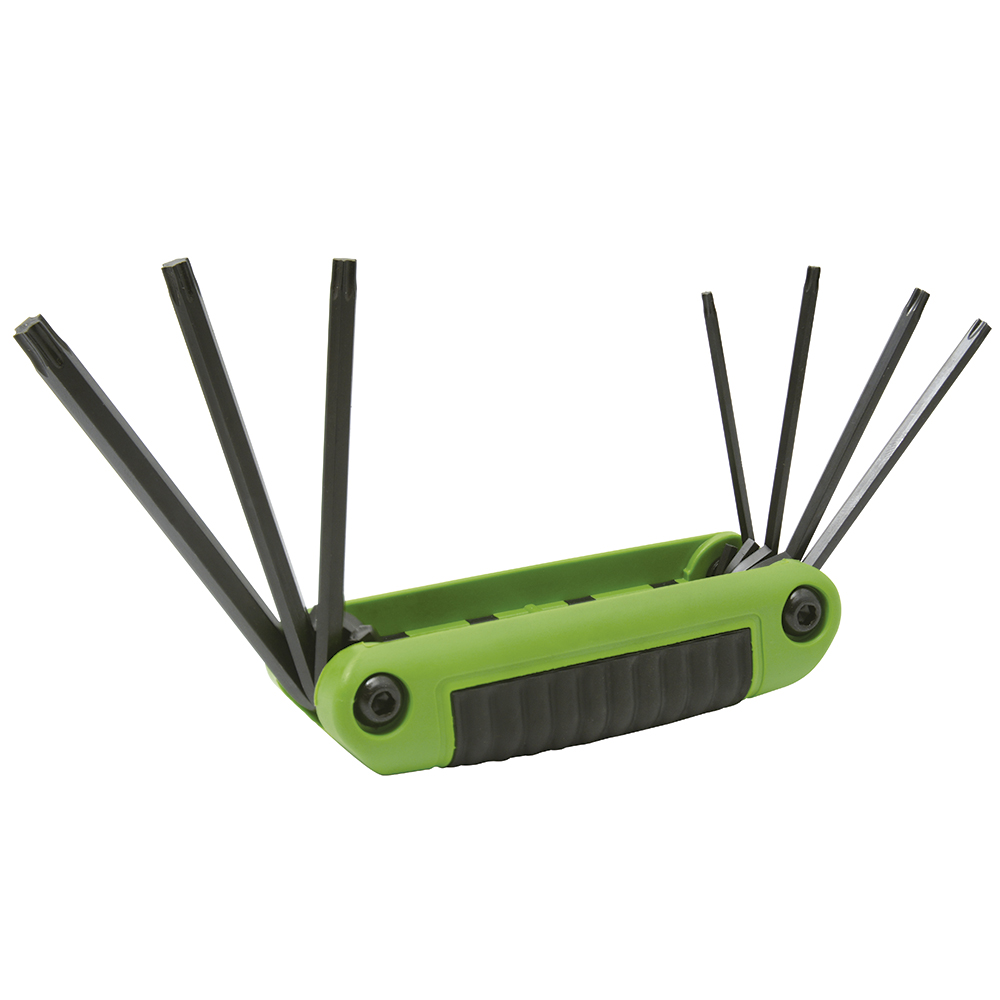 Juego de 7 llaves Torx tipo navaja, Urrea