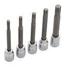 Juego de 5 dados con punta Ribe cuadro de 3/8", Urrea