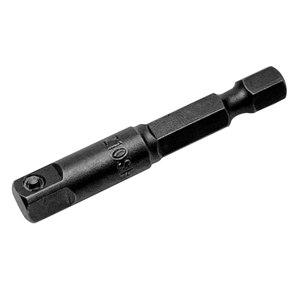 Adaptador con perno para dados cuadro hembra de 1/4", hexágono de 1/4" x 2", Urrea