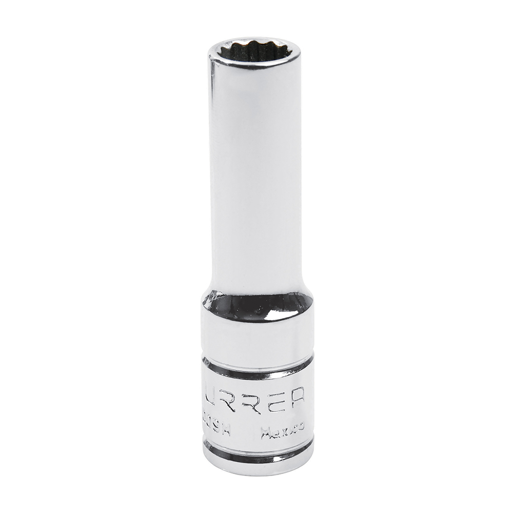 Dado largo métrico cuadro de 3/8", 12 puntas, 9 mm, Urrea