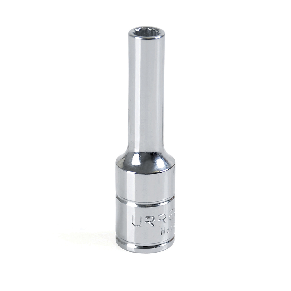 Dado largo en pulgadas cuadro de 3/8", 12 puntas, 5/16", Urrea