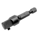 Adaptador con perno para dados cuadro hembra de 3/8", hexágono de 1/4" x 2", Urrea