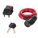 43922 / Candado de cable con llave, 10 mm X 1.0 m, Hermex