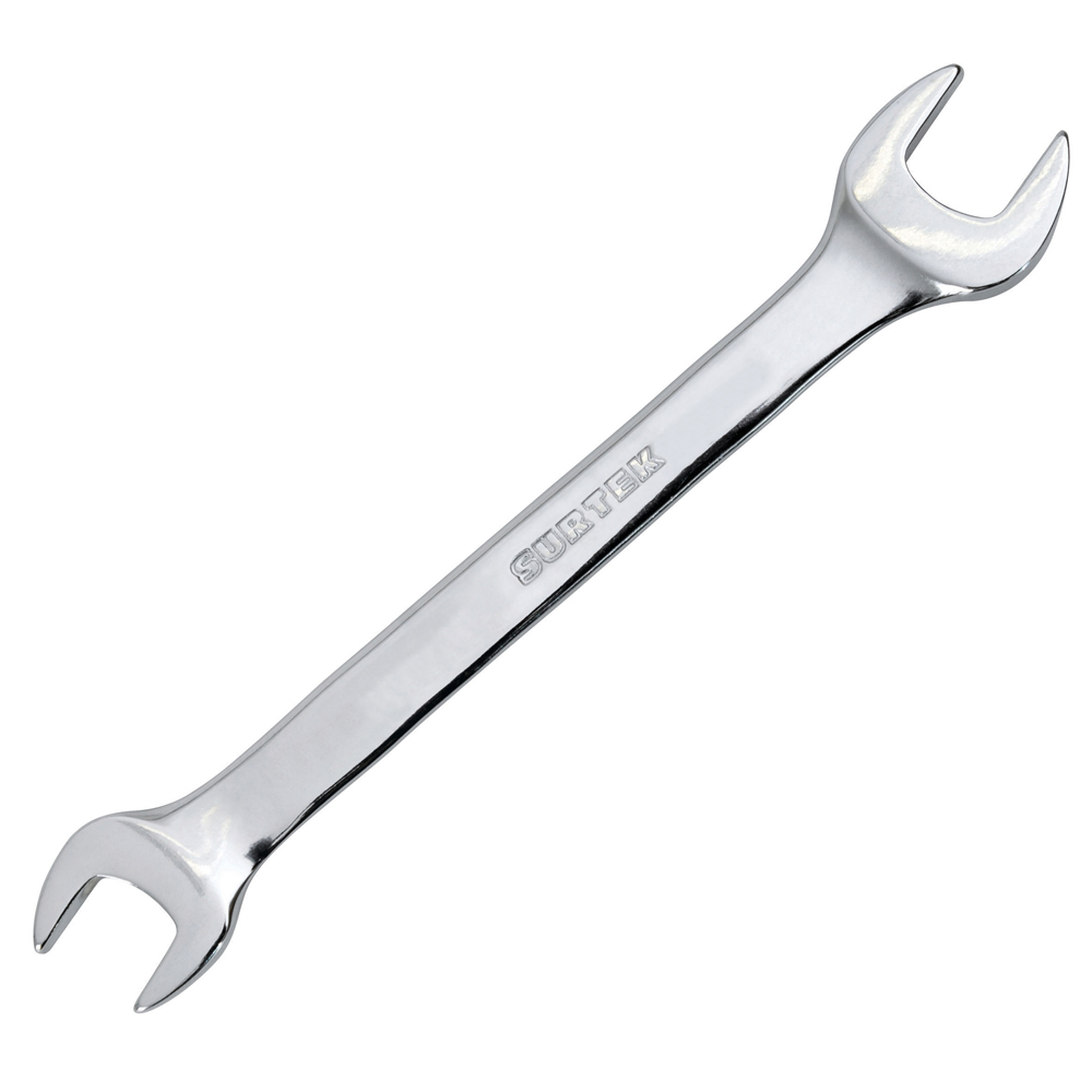 Llave española pulido espejo métrica, 18 x 19mm, Surtek