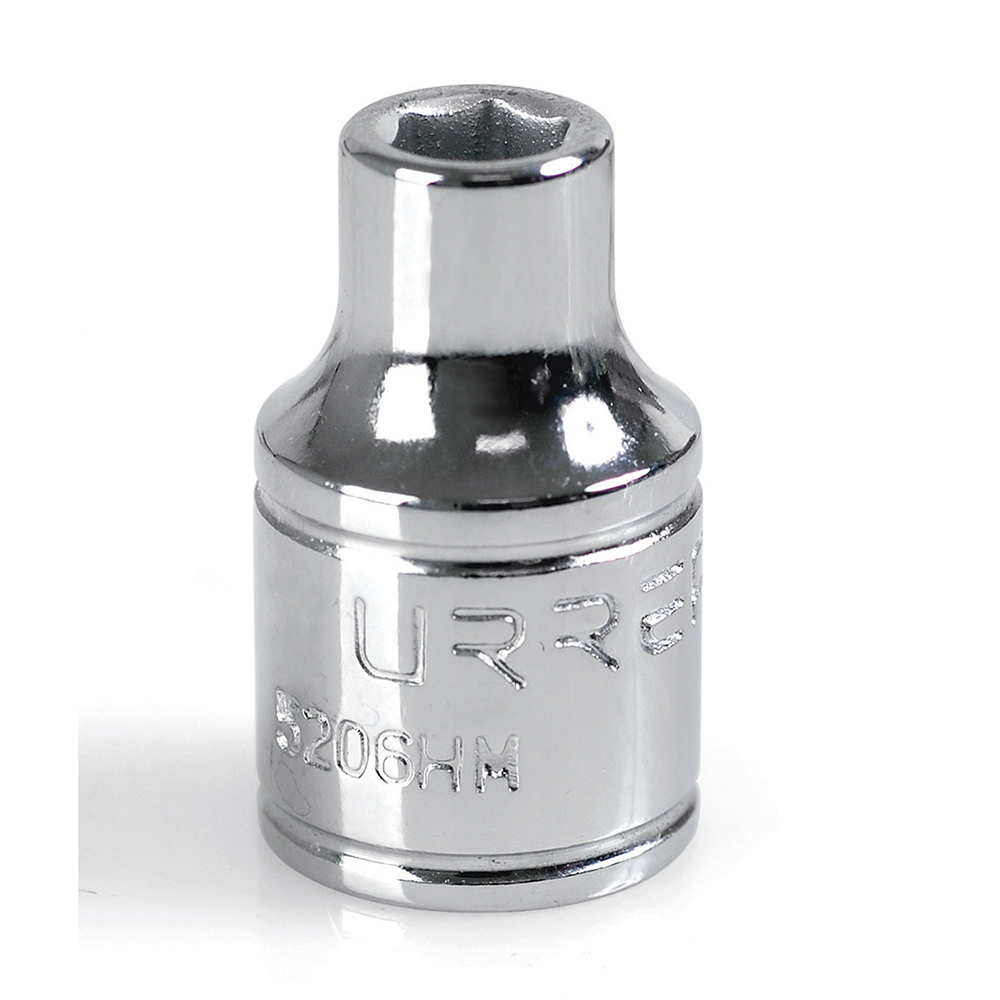 Dado métrico cuadro de 3/8", 6 puntas, 6 mm, Urrea