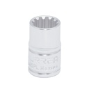 Dado Spline cuadro de 3/8", #14, Urrea
