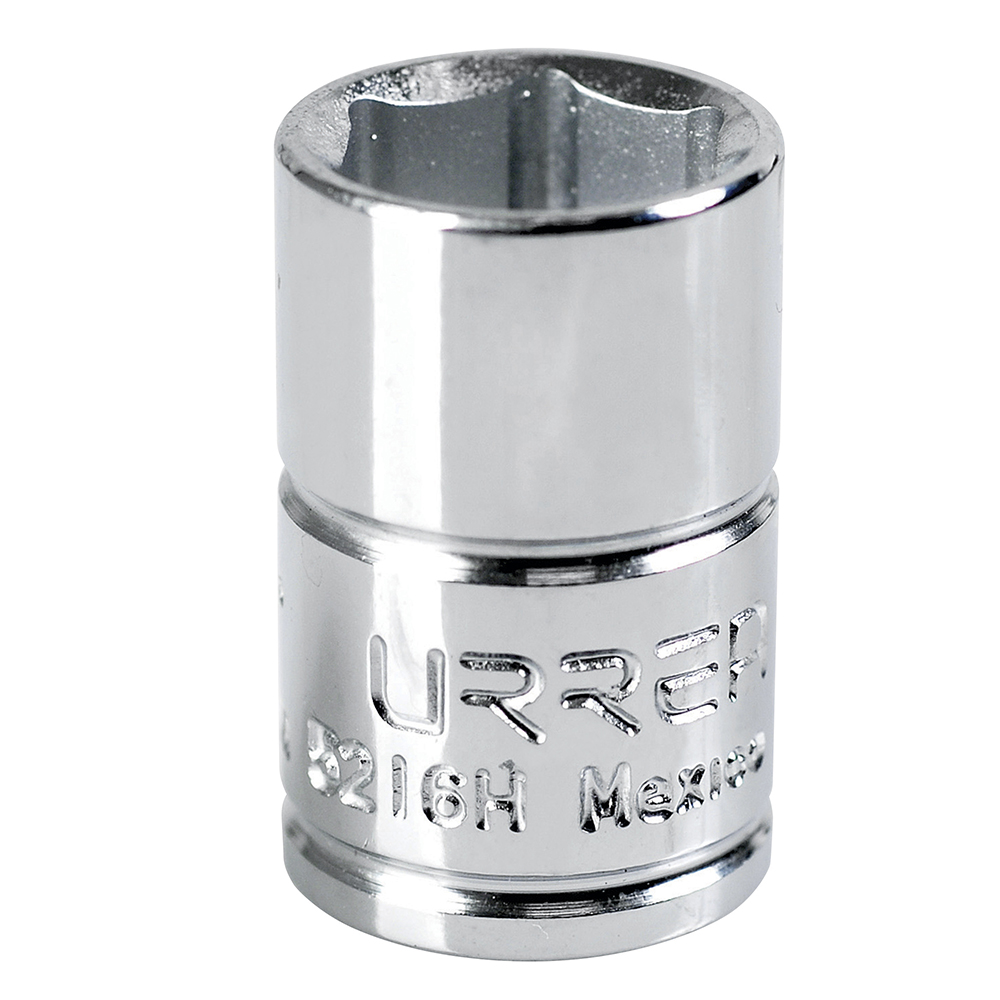 Dado en pulgadas cuadro de 3/8", 6 puntas, 1/2", Urrea