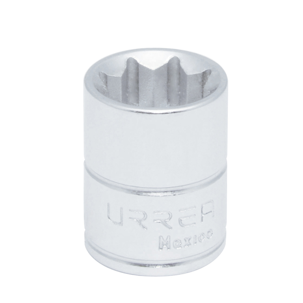 Dado en pulgadas cuadro de 3/8", 8 puntas, 9/16", Urrea