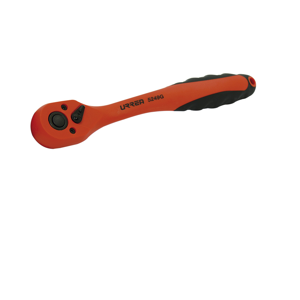 Matraca reversible acodada para dado cuadro de 3/8", Quick Release, Urrea