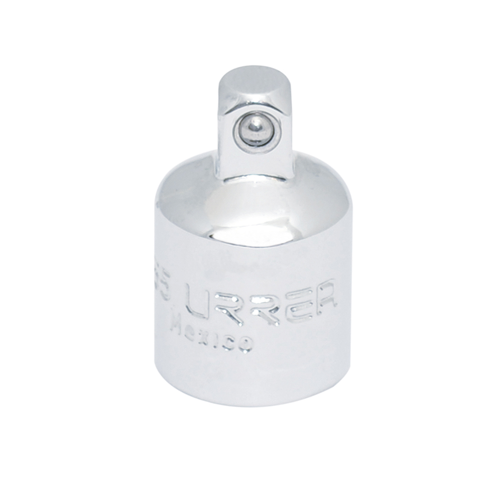 Adaptador para dado cuadro de 3/8" hembra a 1/4" macho, Urrea