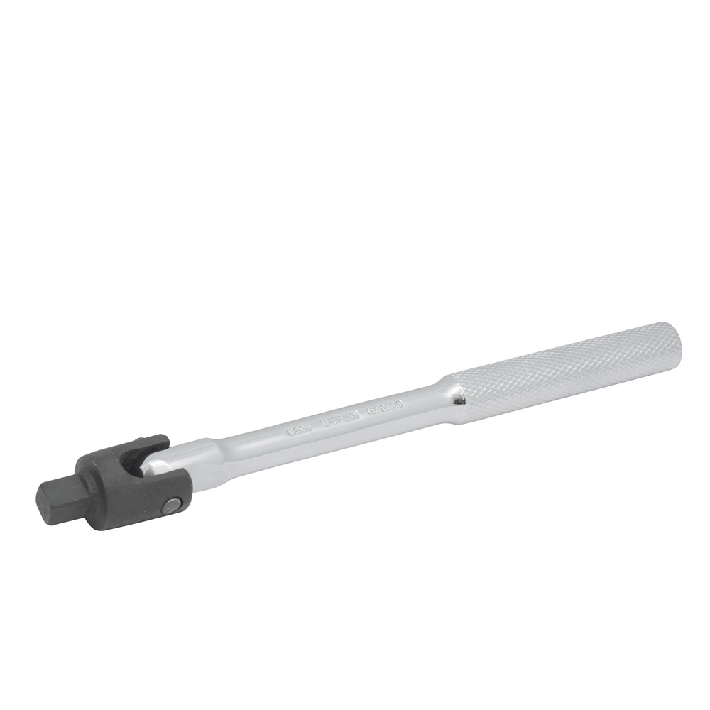 Mango articulado para dado cuadro de 3/8", 7-13/16" cromado, Urrea