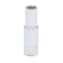 Dado largo métrico cuadro de 1/2", 6 puntas, 12 mm, Urrea