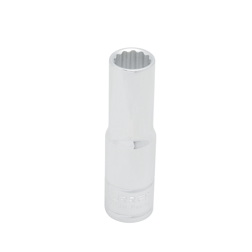 Dado largo métrico cuadro de 1/2", 12 puntas, 13 mm, Urrea