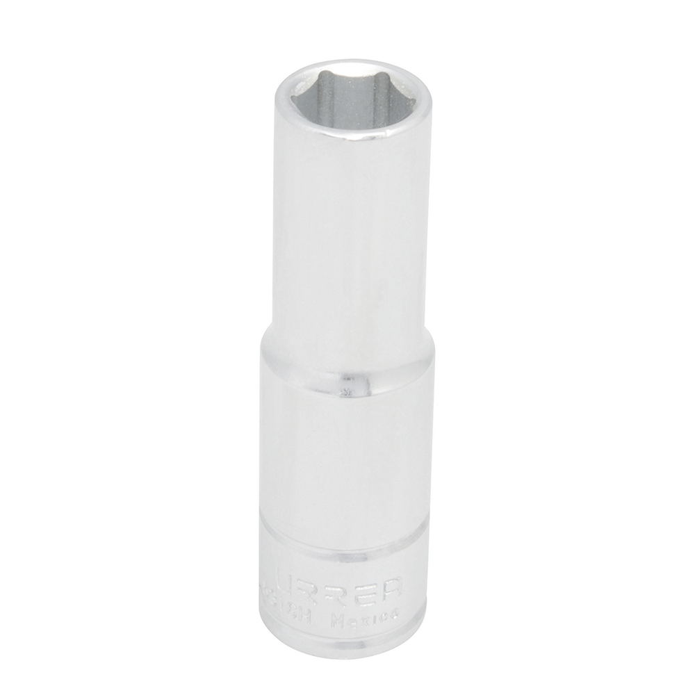 Dado largo en pulgadas cuadro de 1/2", 6 puntas, 1/2", Urrea