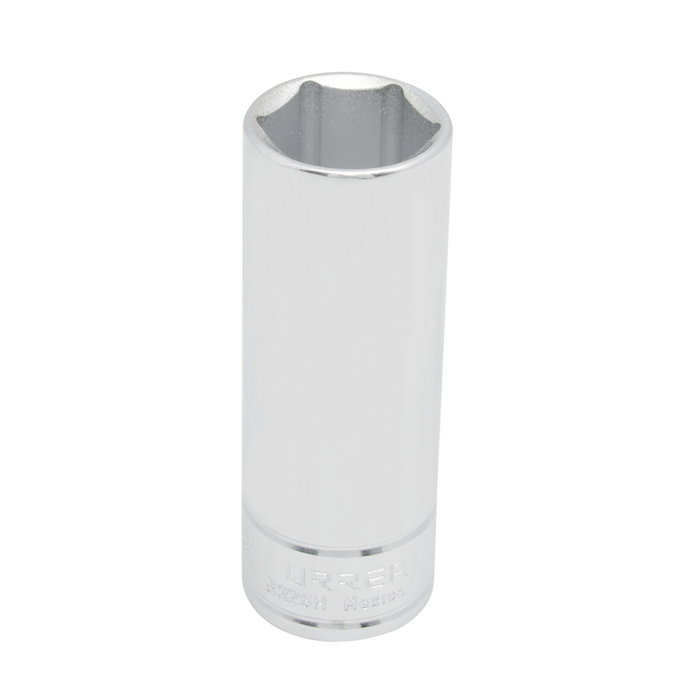 Dado largo en pulgadas cuadro de 1/2", 6 puntas, 5/8", Urrea