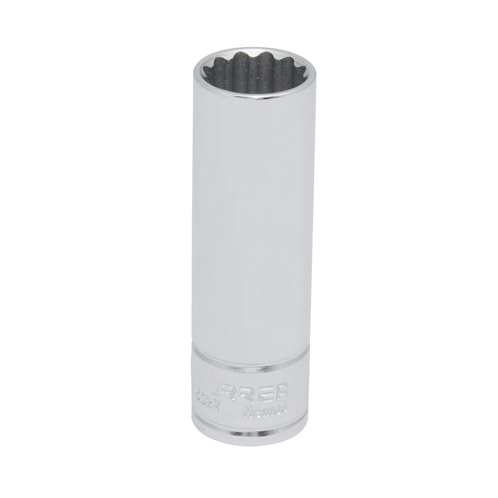 Dado largo en pulgadas cuadro de 1/2", 12 puntas, 11/16", Urrea