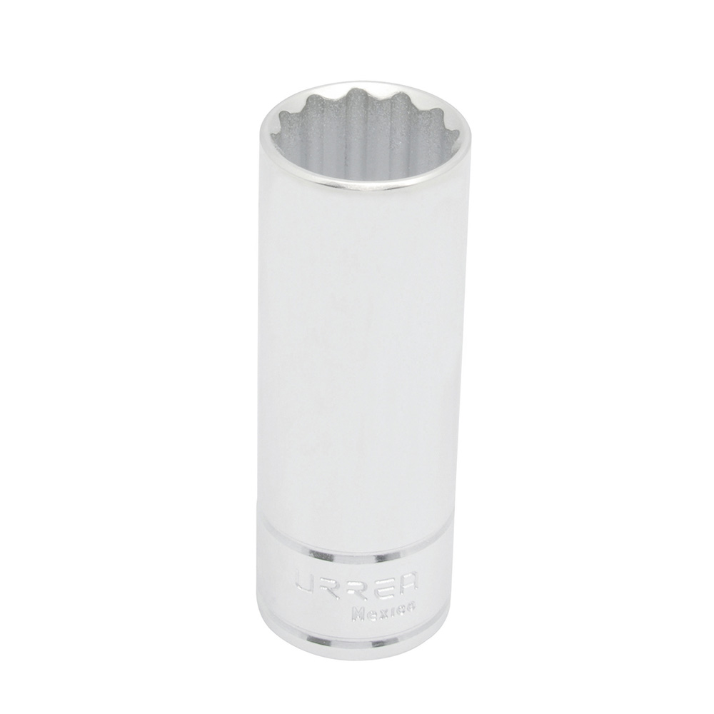 Dado largo métrico cuadro de 1/2", 12 puntas, 32 mm, Urrea