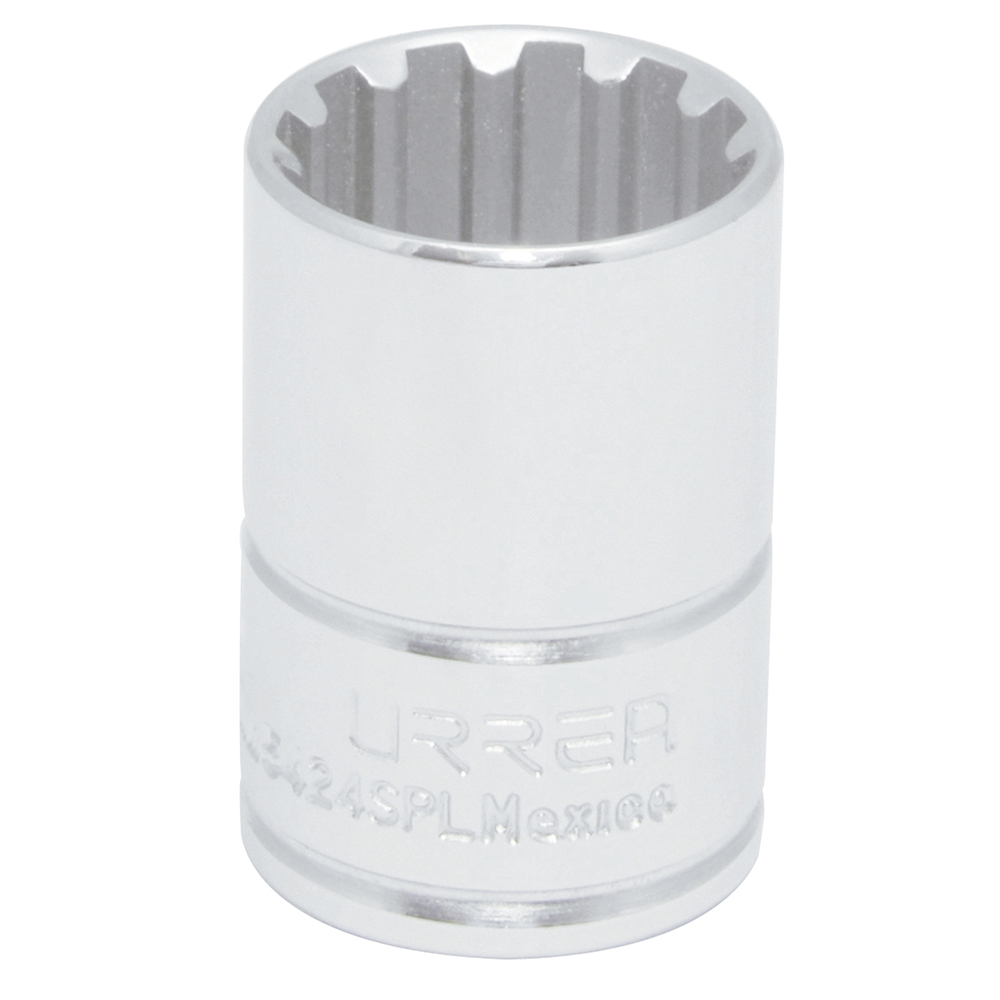 Dado Spline cuadro de 1/2", # 16, Urrea
