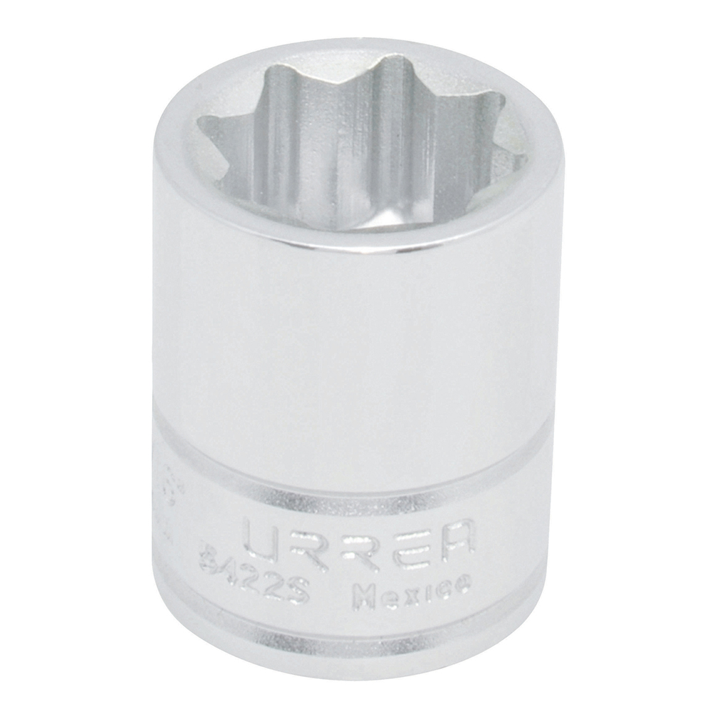 Dado en pulgadas cuadro de 1/2", 8 puntas, 11/16", Urrea