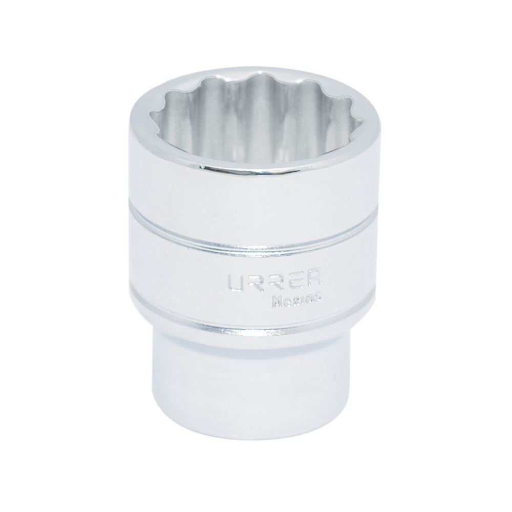 Dado en pulgadas cuadro de 1/2", 12 puntas, 1-3/8", Urrea