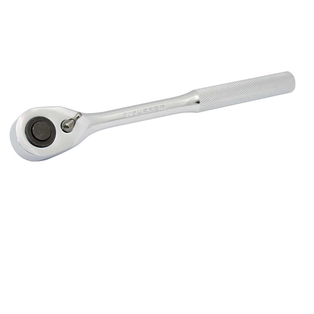 Matraca reversible para dado cuadro de 1/2" cromada, Quick Release, Urrea
