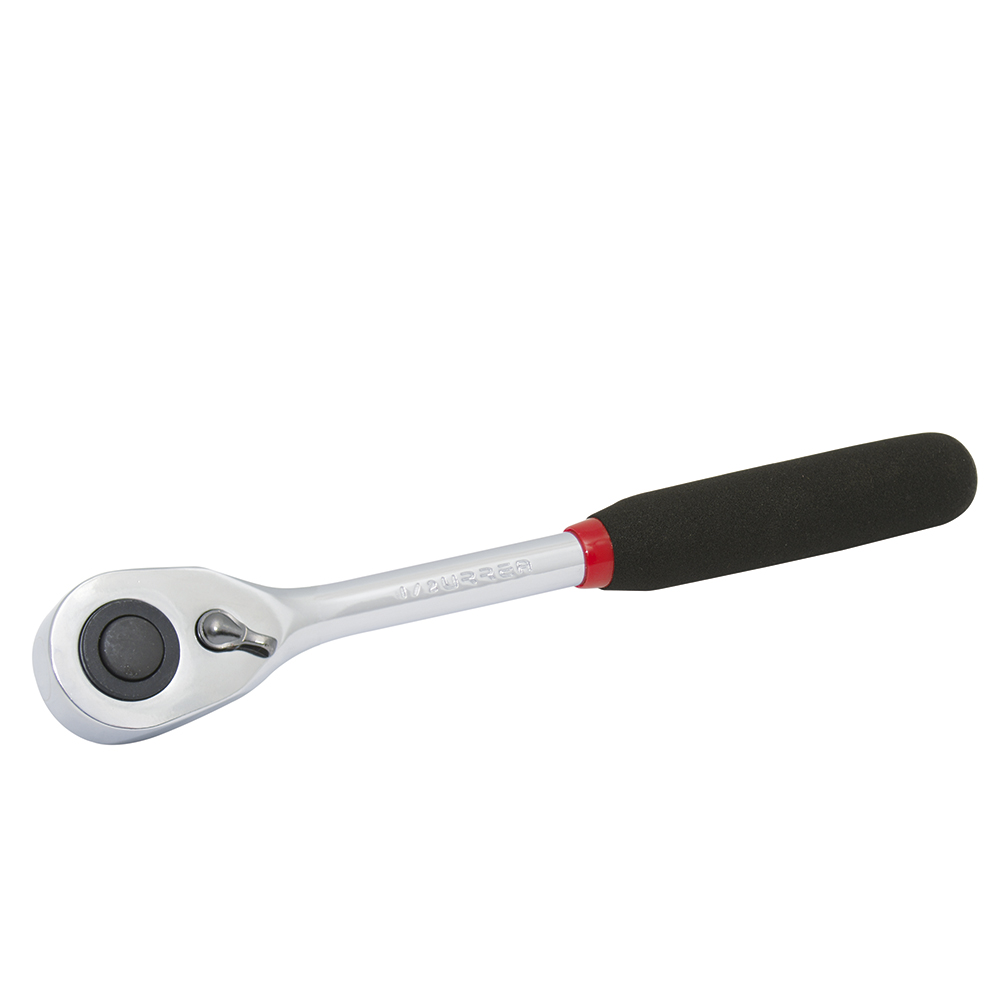 Matraca reversible para dado cuadro de 1/2" Rubber Grip, Quick Release, Urrea