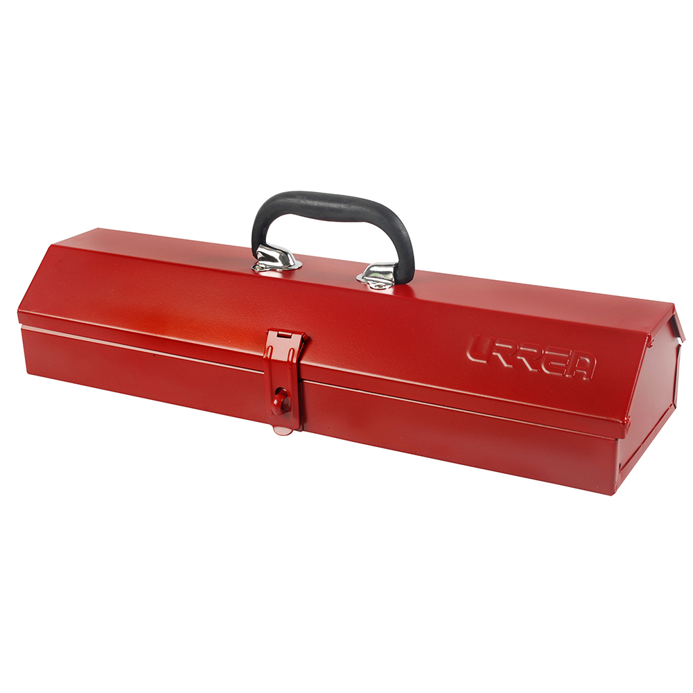 Caja metálica usos múltiples roja 18" x 5" x 3", Urrea