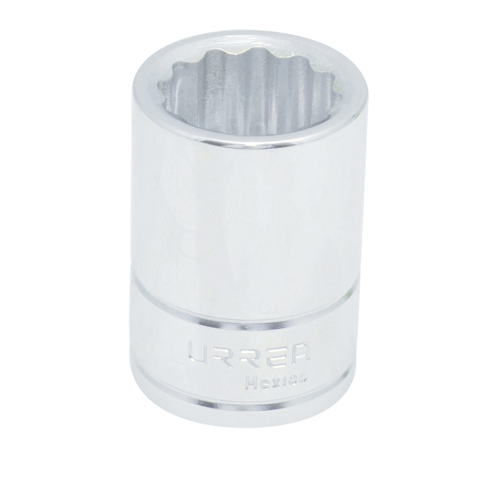 Dado métrico cuadro de 3/4", 12 puntas, 27 mm, Urrea