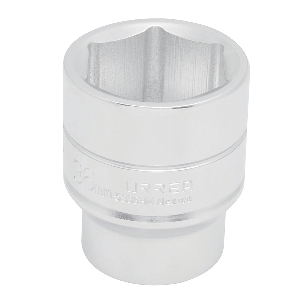 Dado métrico cuadro de 3/4", 6 puntas, 36 mm, Urrea