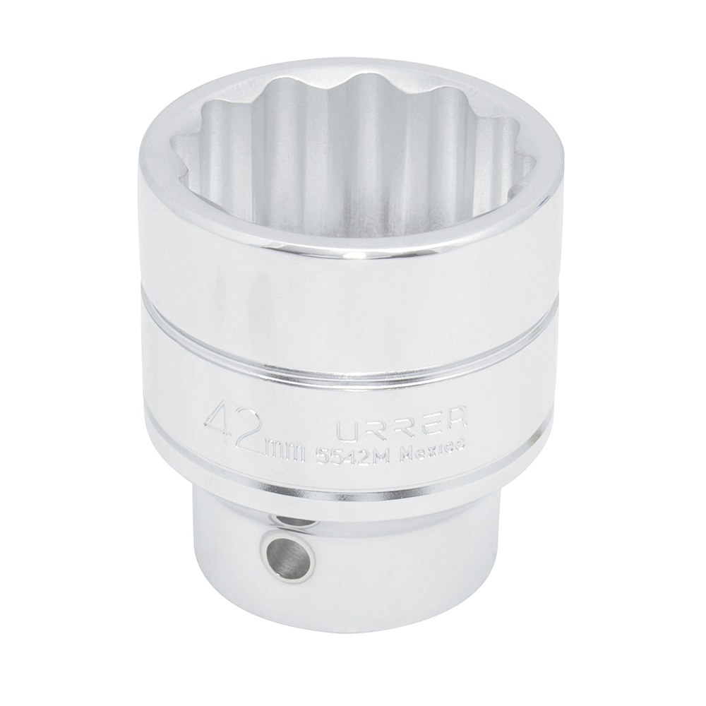 Dado métrico cuadro de 3/4", 12 puntas, 42 mm, Urrea