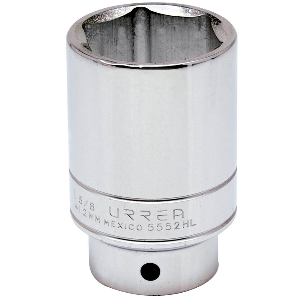 Dado largo en pulgadas cuadro de 3/4", 6 puntas, 1-5/8", Urrea