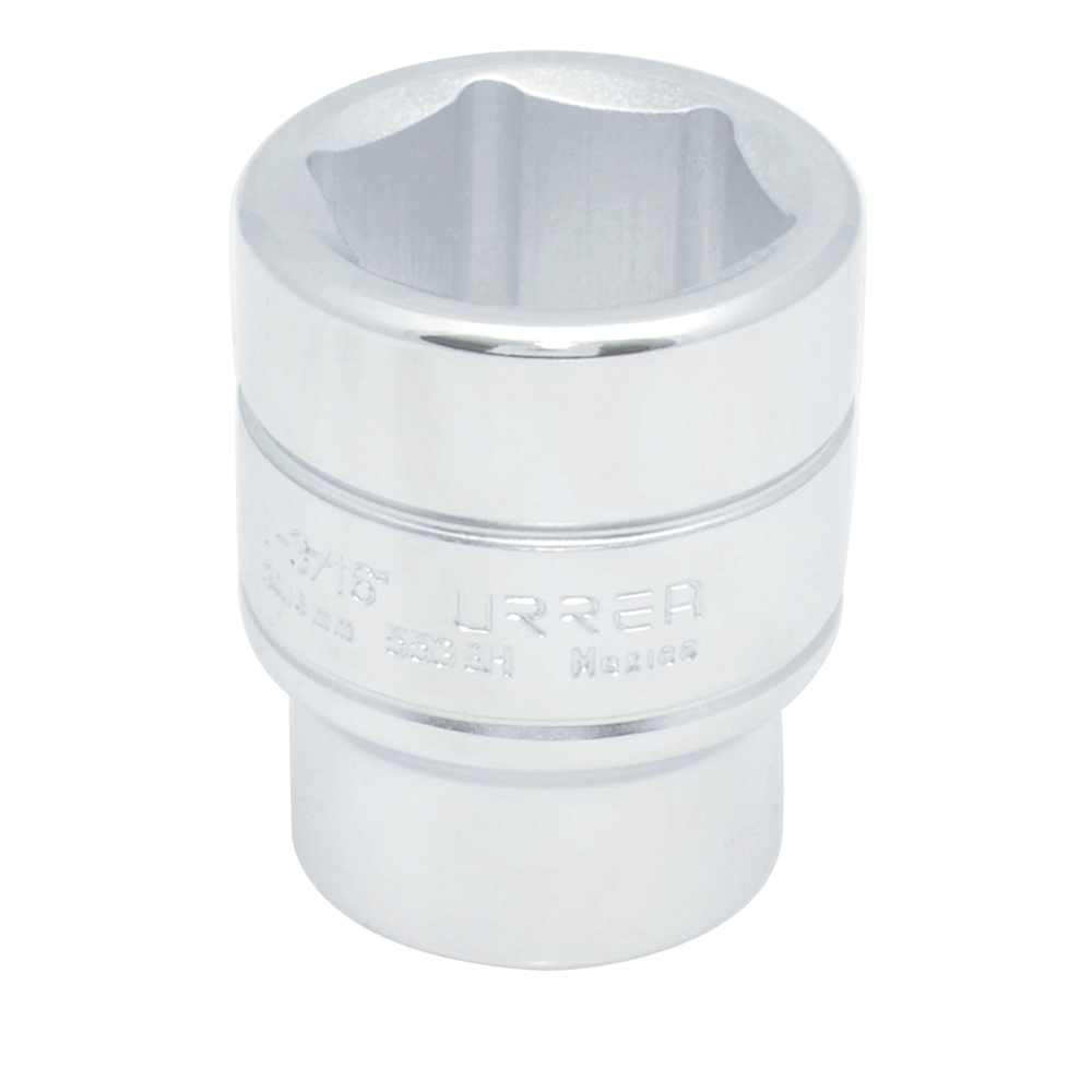 Dado en pulgadas cuadro de 3/4", 6 puntas, 1-11/16", Urrea