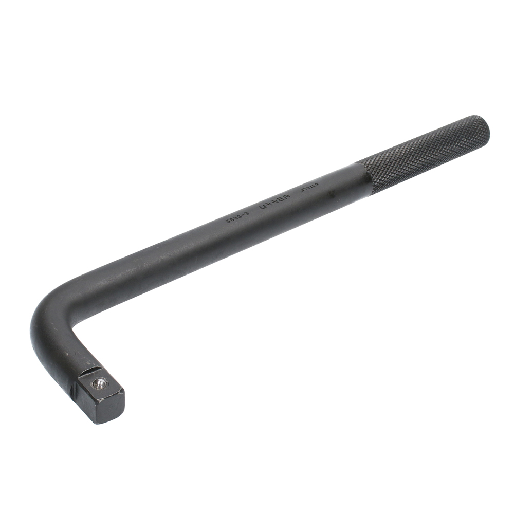 Mango en L con balín para dado de impacto cuadro de 3/4", 19", Urrea
