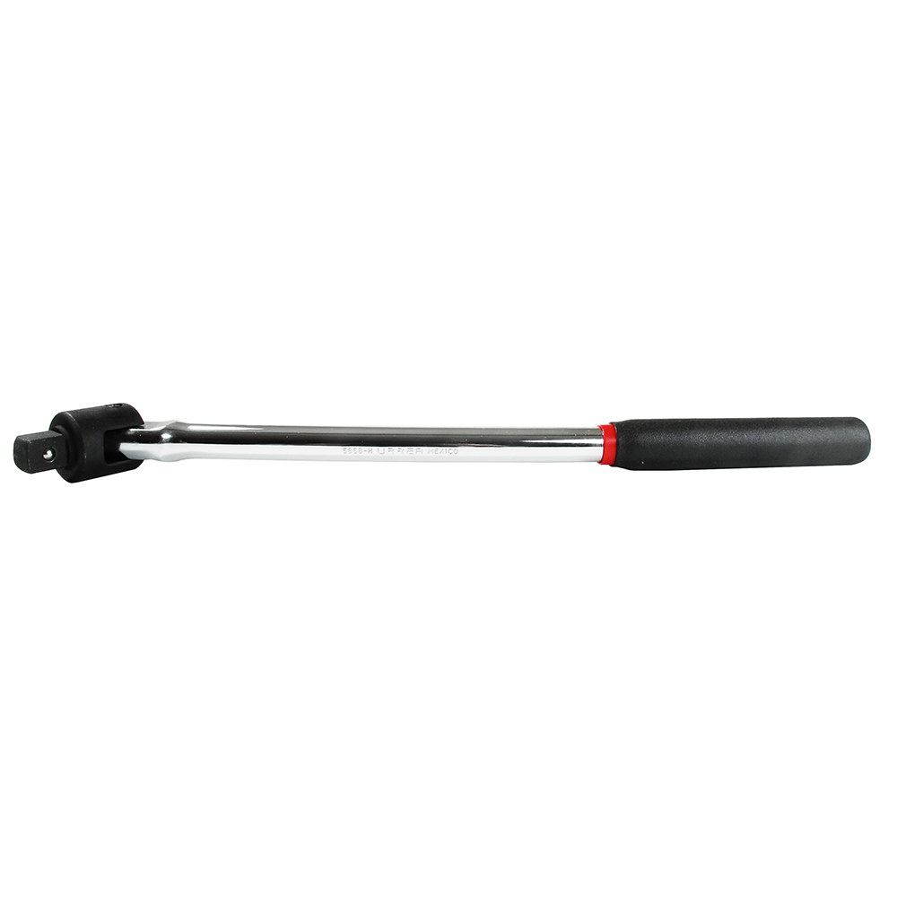 Mango articulado para dado cuadro de 1", 28-1/2" Rubber grip, Urrea