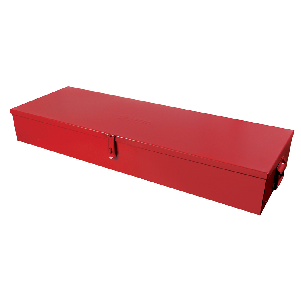 Caja metálica usos múltiples roja 35" x 11" x 4", Urrea